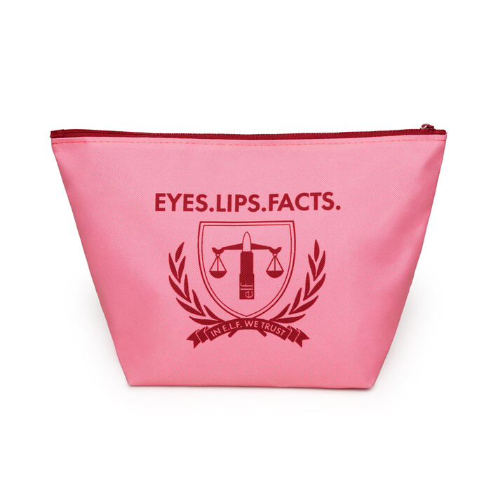 EYES. LIPS. FACTS. Makeup Bag