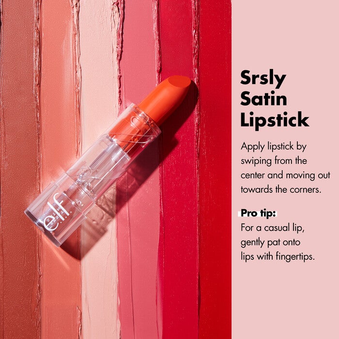 SRSLY Satin Lipstick, Pepper