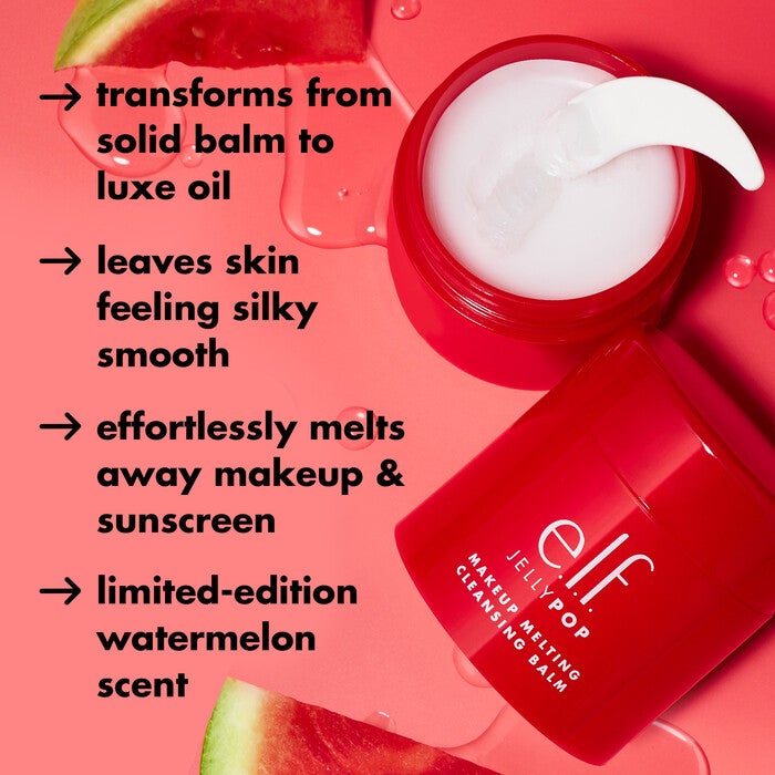 Jelly Pop Cleansing Balm Melts Away Makeup and Sunscreen