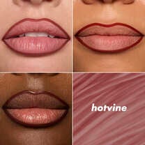 Gone Garnet Red Main Stain Shades on Different Skin Tones