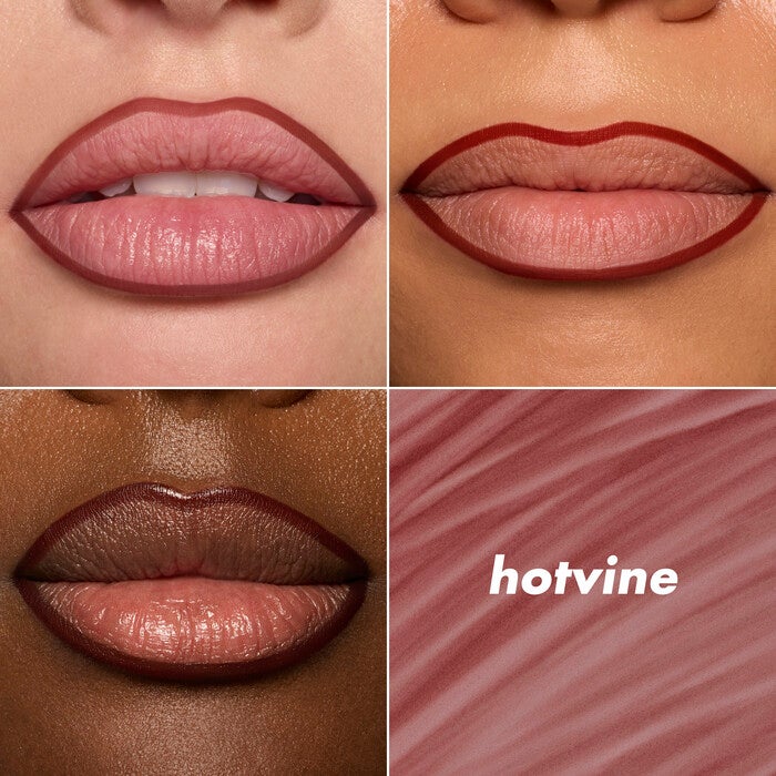 Gone Garnet Red Main Stain Shades on Different Skin Tones