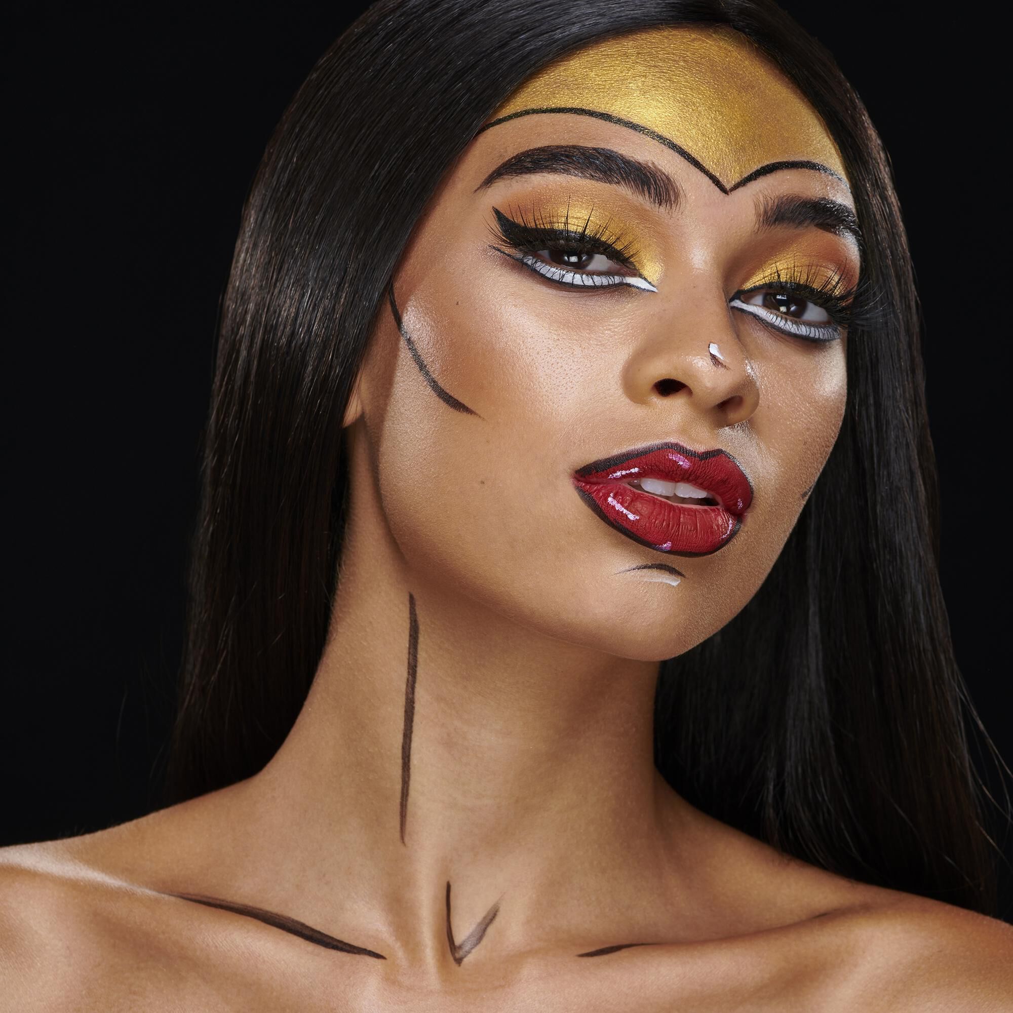 Wonder Woman-Inspired Makeup Ideas | Pop Art Wonder Woman ...