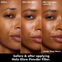 Halo Glow Powder Filter, Deep Warm