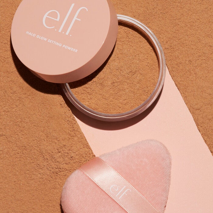 Triangle Powder Puff with Halo Setting Poweder