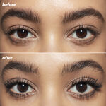 Before and After Volume Mascara Photo
