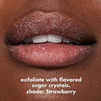 Lips After Applying Strawberry Lip Exfoliator 