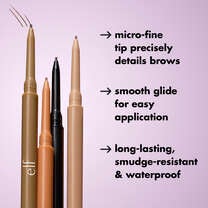 Micro-fine Brow Pencil Details Brows and is long lasting, smudge-resistant and is waterproof