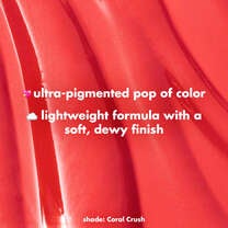 e.l.f. Bright Coral Liquid Blush Texture Swatch