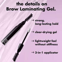 Brow Gel Dries Clear with Long Lasting Hold