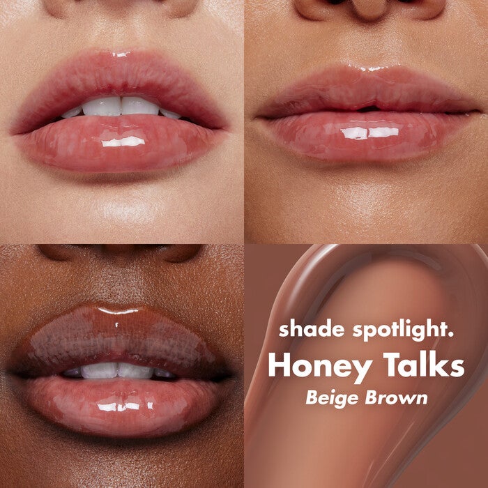 Glow Reviver Lip Oil, Honey Talks - Beige Brown