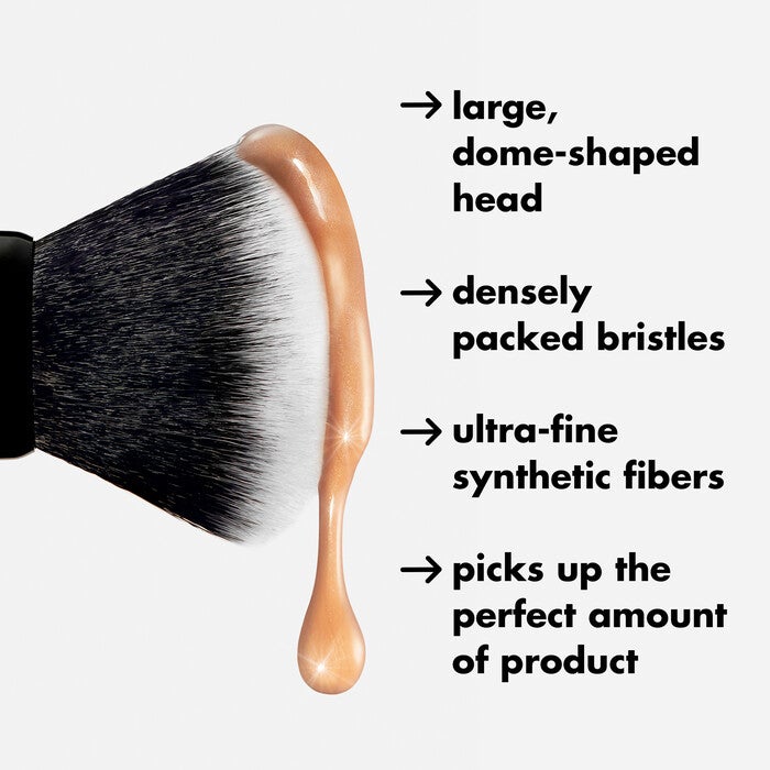 e.l.f. Ultimate Blending Brush, Size: Large, Black