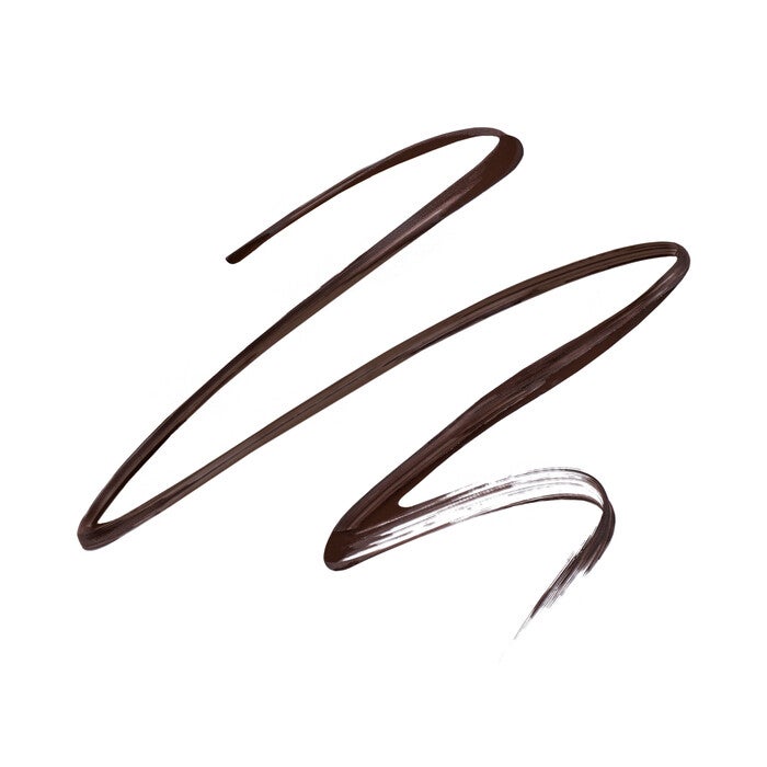 Dark Brown Liquid Eyeliner Swatch - Caffeinated