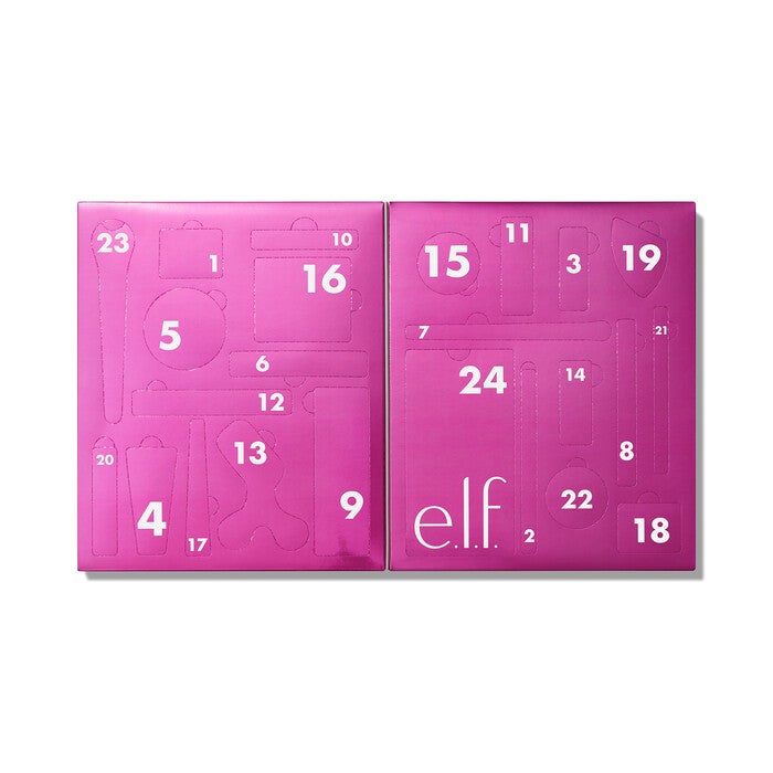 Sleigh the Holidays 24Day Makeup Advent Calendar 2025 e.l.f. Cosmetics