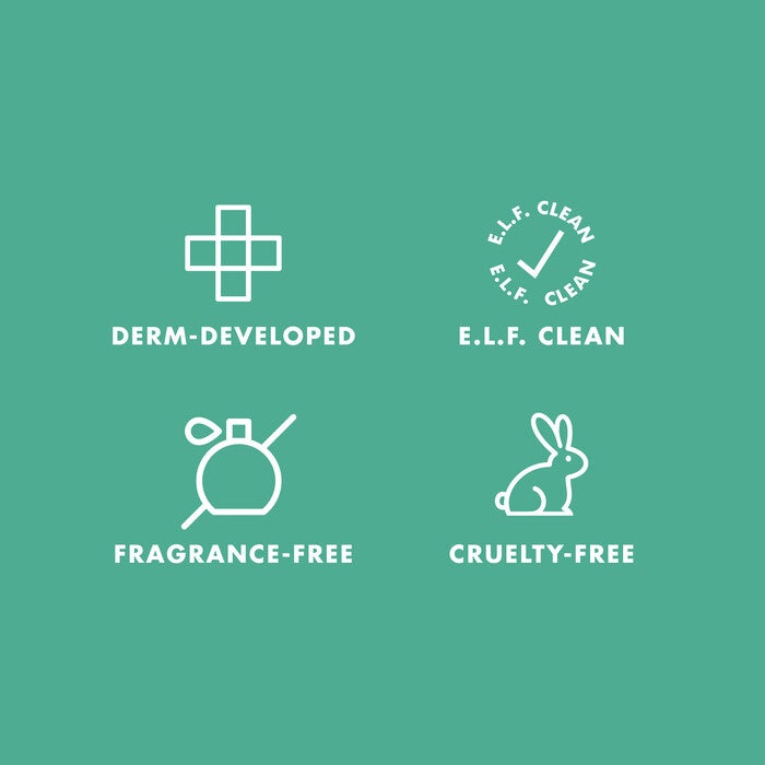 Vegan, Cruelty Free, Fragrance Free, Clean Skincare