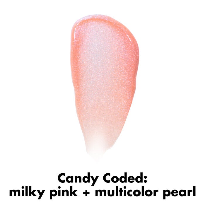 Candy Coded Glimmer Lip Oil Swatch