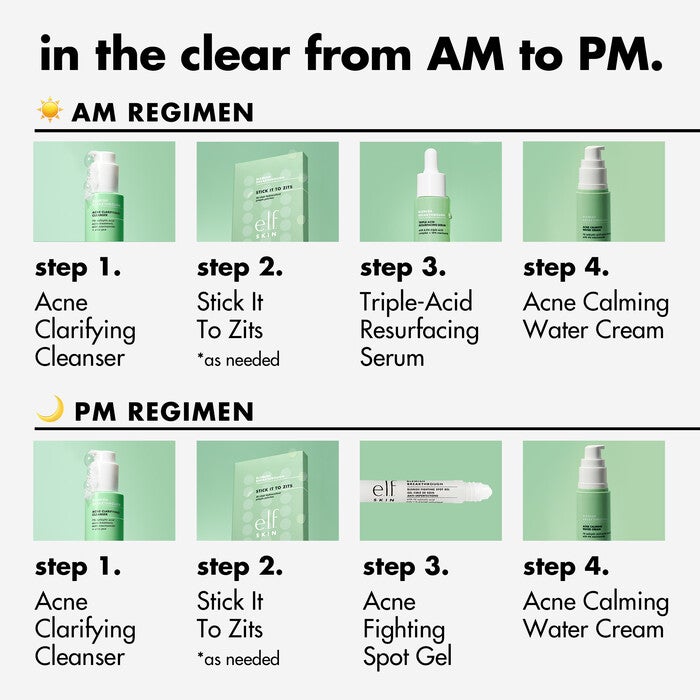 AM and PM Blemish Skincare Routine for Acne Prone Skin