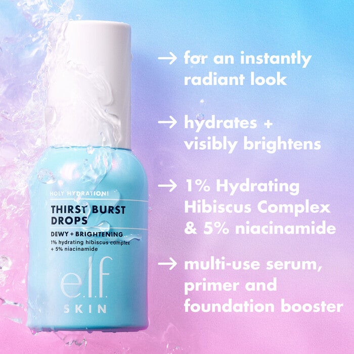 Holy Hydration! Thirst Burst Drops Skin Benefits