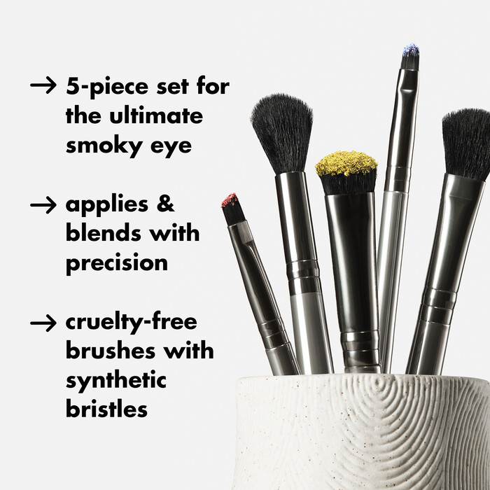Synthetic Flat Brushes - Set of 3 Small Brushes