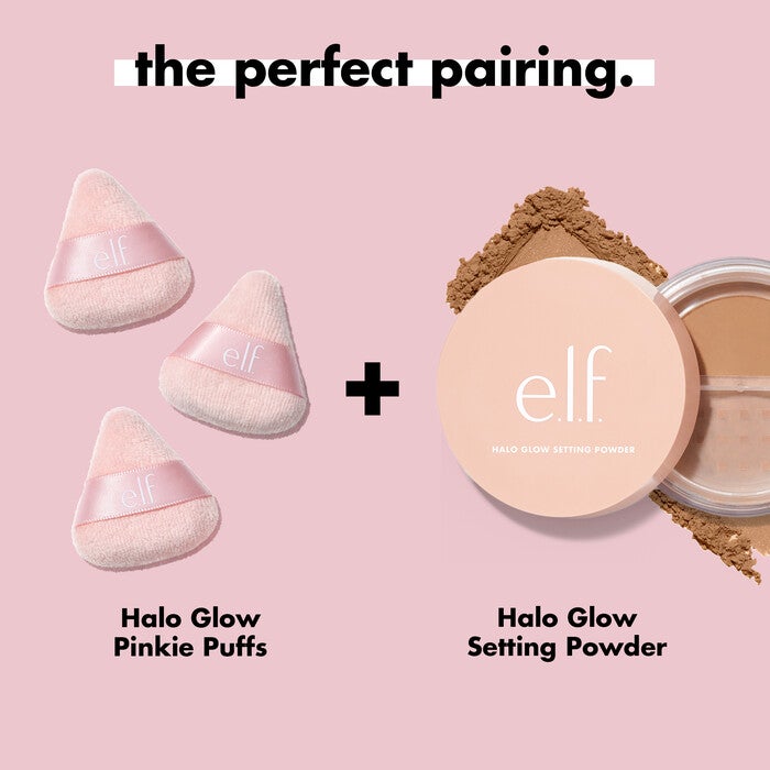 Halo Glow Setting Powder, Light Pink