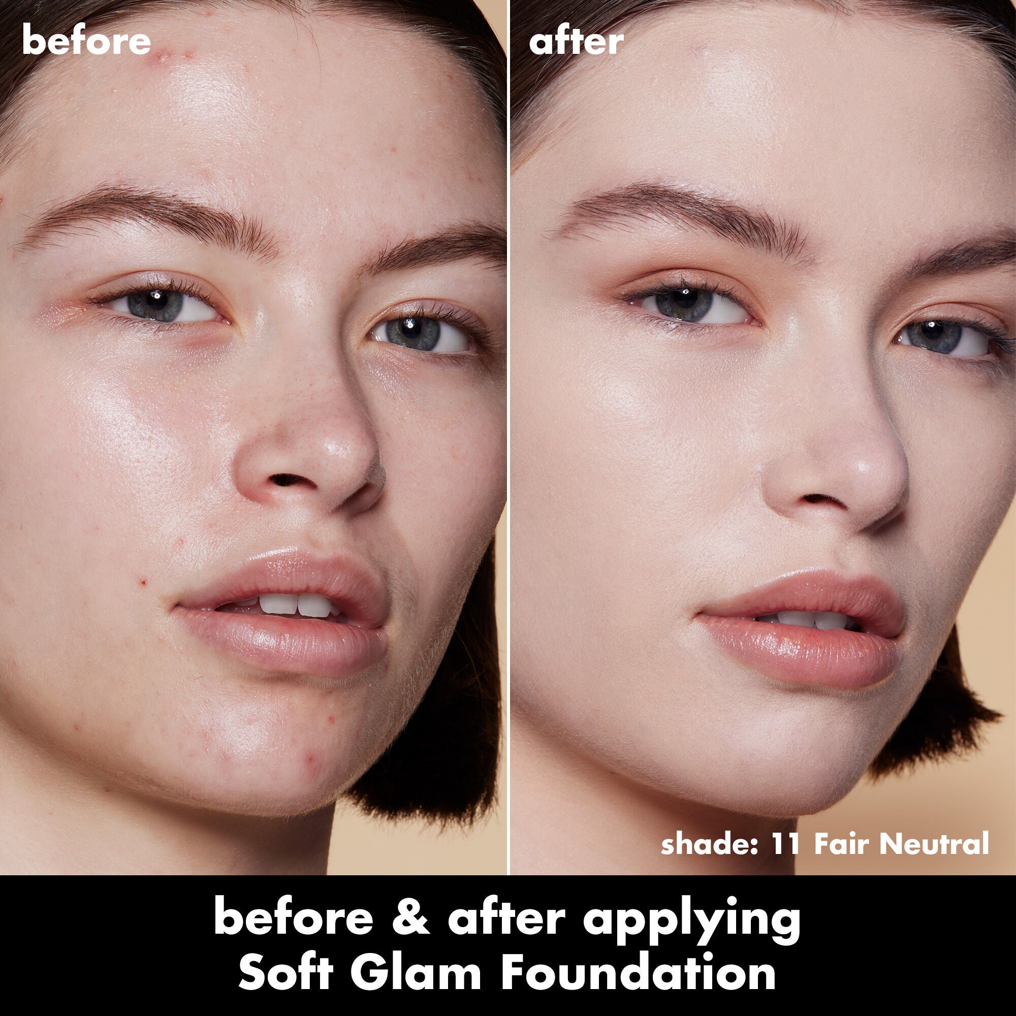 Soft Glam Satin Foundation, 11 Fair Neutral - fair with neutral undertones