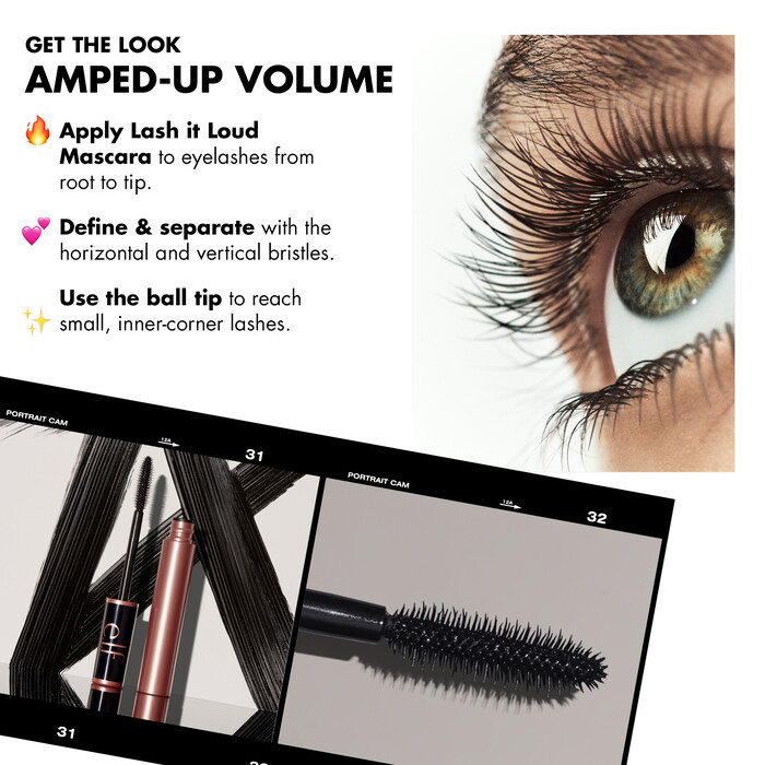 Get the Look Applying Lash It Loud Mascara - Define and Separate Lashes