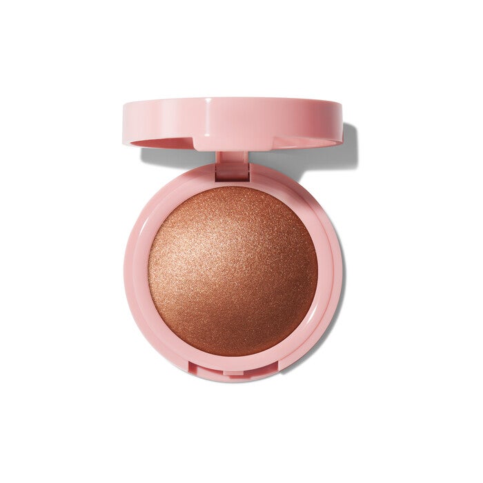 Halo Glow Powder Highlighter with Micro-Shimmer - Copper