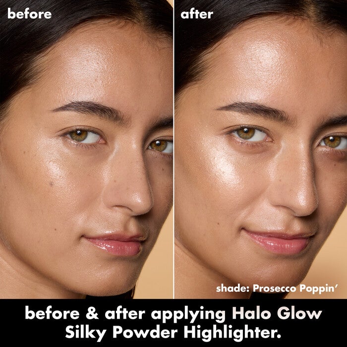 Halo Glow Silky Powder Highlighter, 