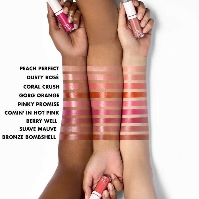 Camo Liquid Blush Arm Swatches