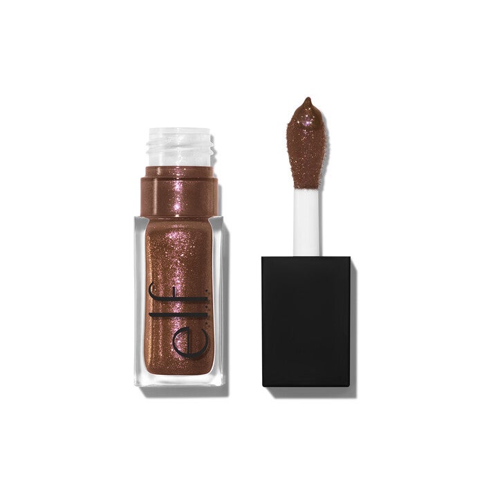 e.l.f. Chocoluxe Rich Brown Glow Reviver Lip Oil Glimmer