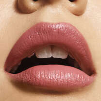 Effortless Dusty Mauve Lipstick on Lips