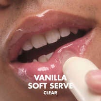 Glow Reviver Melting Lip Balm, Vanilla Soft Serve - Clear