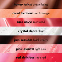 Glow Reviver Lip Oil Shade Chart