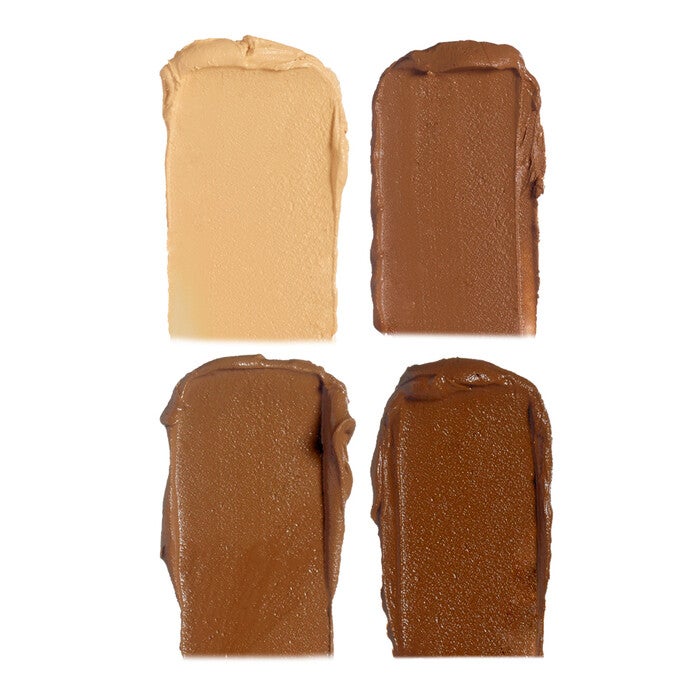 Cream Contour Palette Shade Swatches