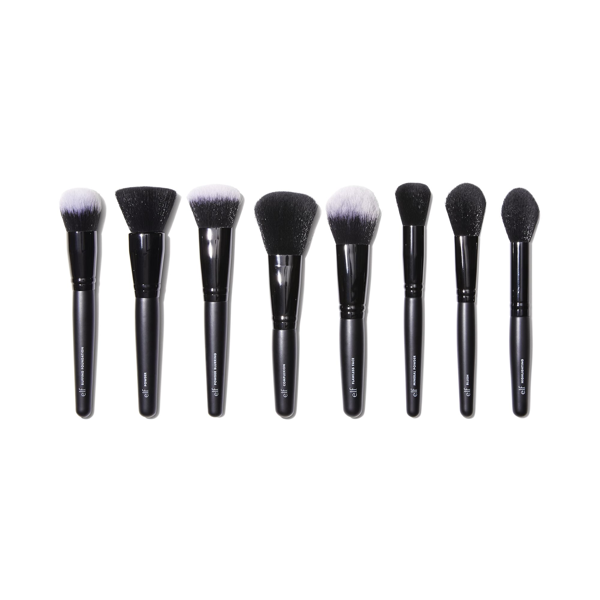 19 Piece Makeup Brush Set & Roll e.l.f. Cosmetics e.l.f. Cosmetics