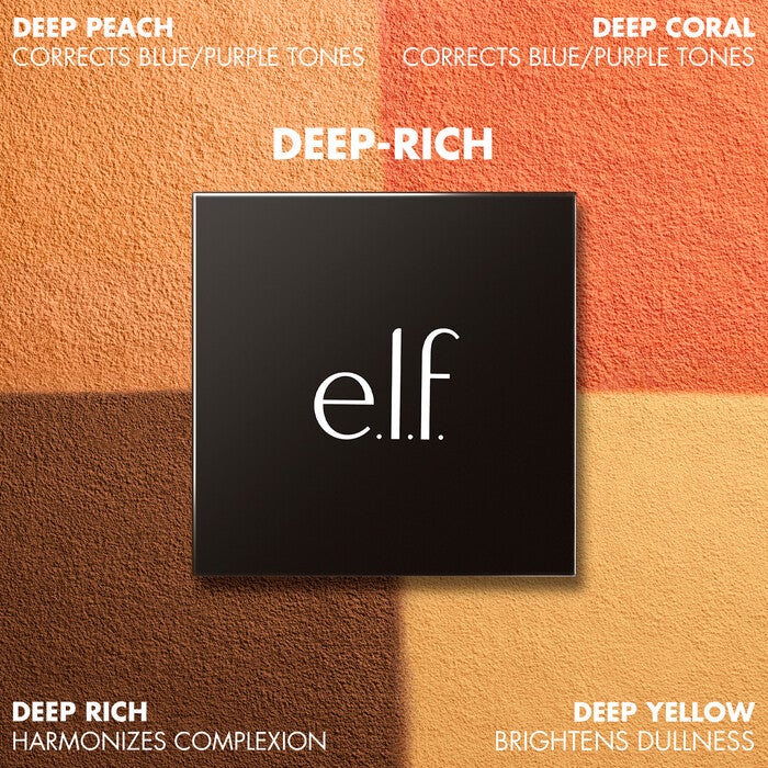 Set It Bright Powder Quad, Deep/Rich