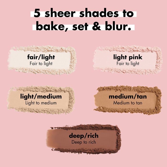 Halo Glow Setting Powder, Light/Medium