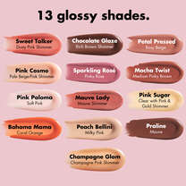 Lip Plumping Gloss, Sweet Talker - Dusty pink shimmer