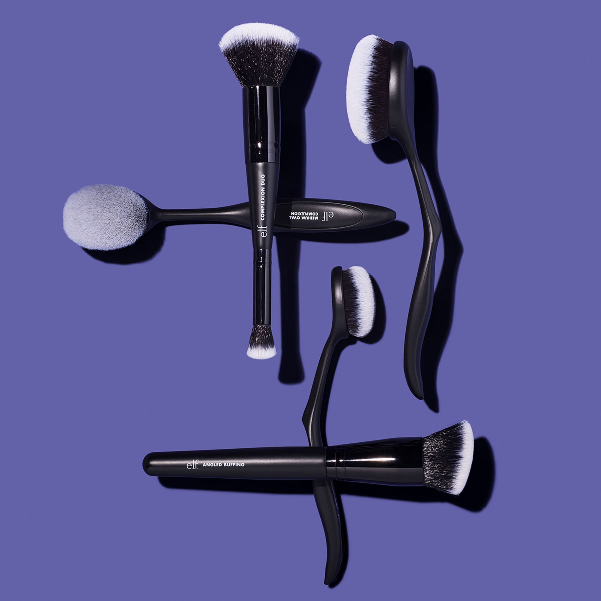 Concealer & Foundation Complexion Duo Brush e.l.f. Cosmetics e.l.f