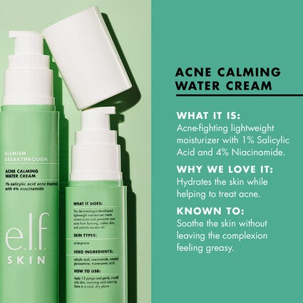 Blemish Breakthrough Acne Calming Water Cream Mini, 