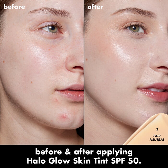 Halo Glow Skin Tint SPF 50, 
