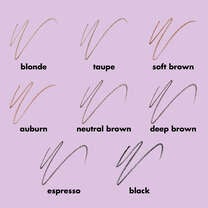 e.l.f.'s Micro-Fine Brow Pencil Shade Chart