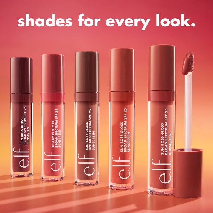 Sun Boss Gloss SPF 25, Pink-Me Girl - Pink Beige