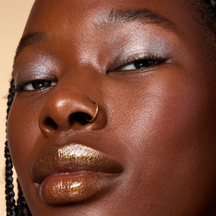 Fine as Fleck Glitter Eyeshadow, White Hot - White Sparkle