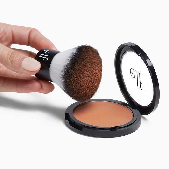 Compact Kabuki Brush for Foundation and Blush