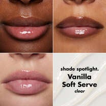 Glow Reviver Melting Lip Balm, Vanilla Soft Serve - Clear