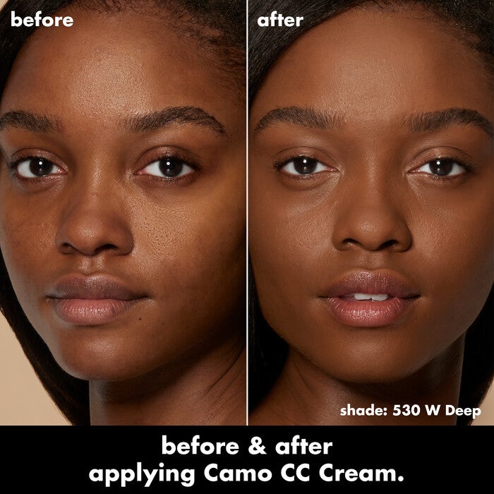 Camo CC Cream, Deep 530 W - deep with warm undertones