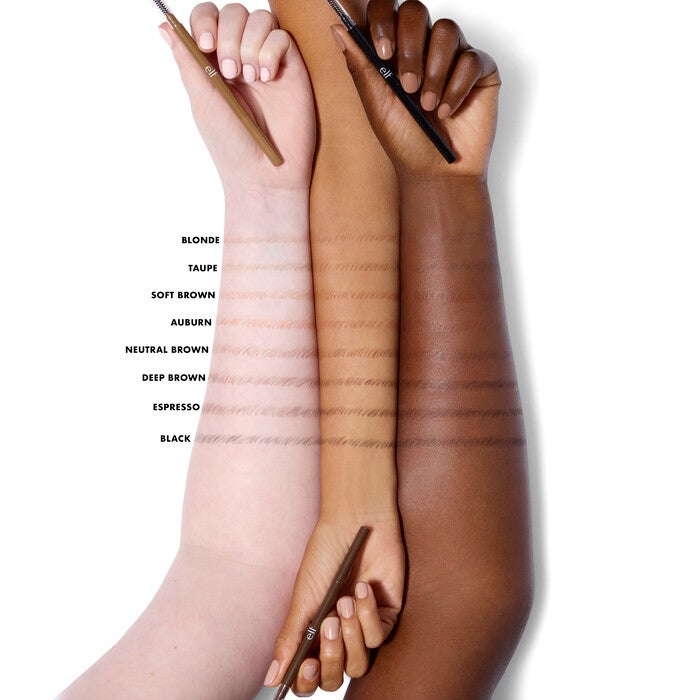 Micro-Fine Brow Pencil Arm Shade Swatches