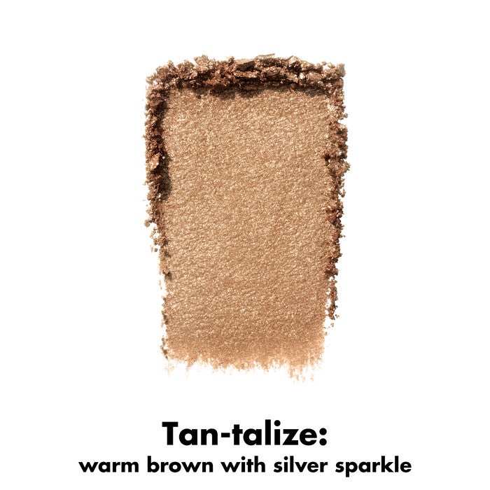 Fine as Fleck Glitter Eyeshadow, new shade! - Tan-talize - Warm Brown with Silver Sparkle