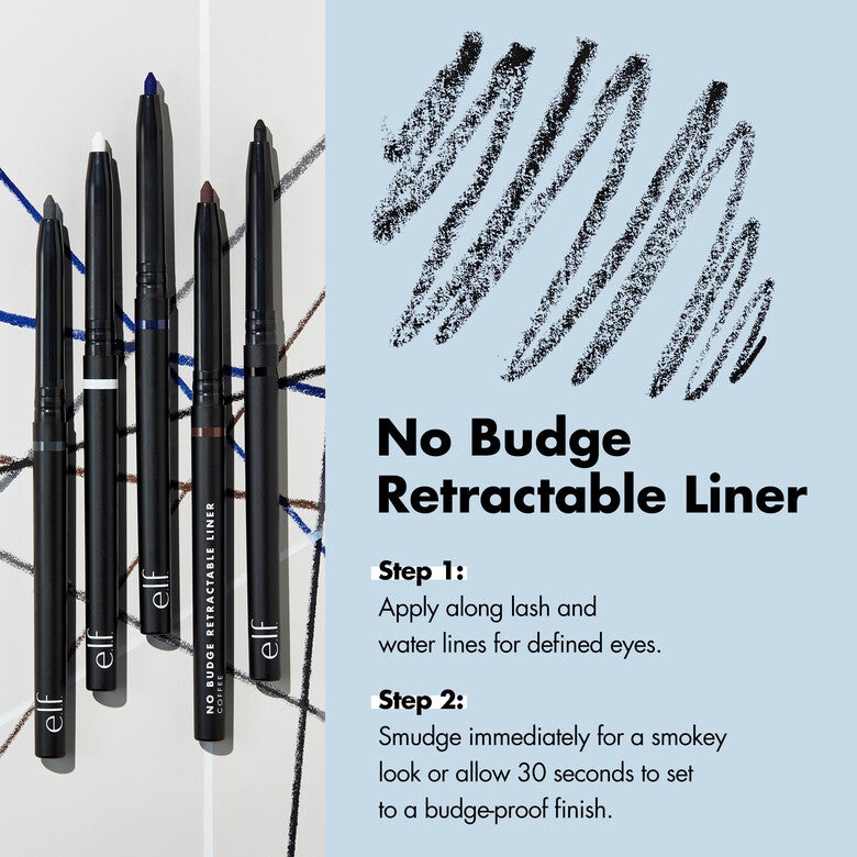 No Budge Retractable Waterline Eyeliner e.l.f. Cosmetics