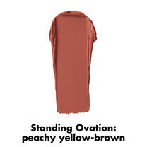 Standing Ovation Yellow Brown Lipstick Swatch